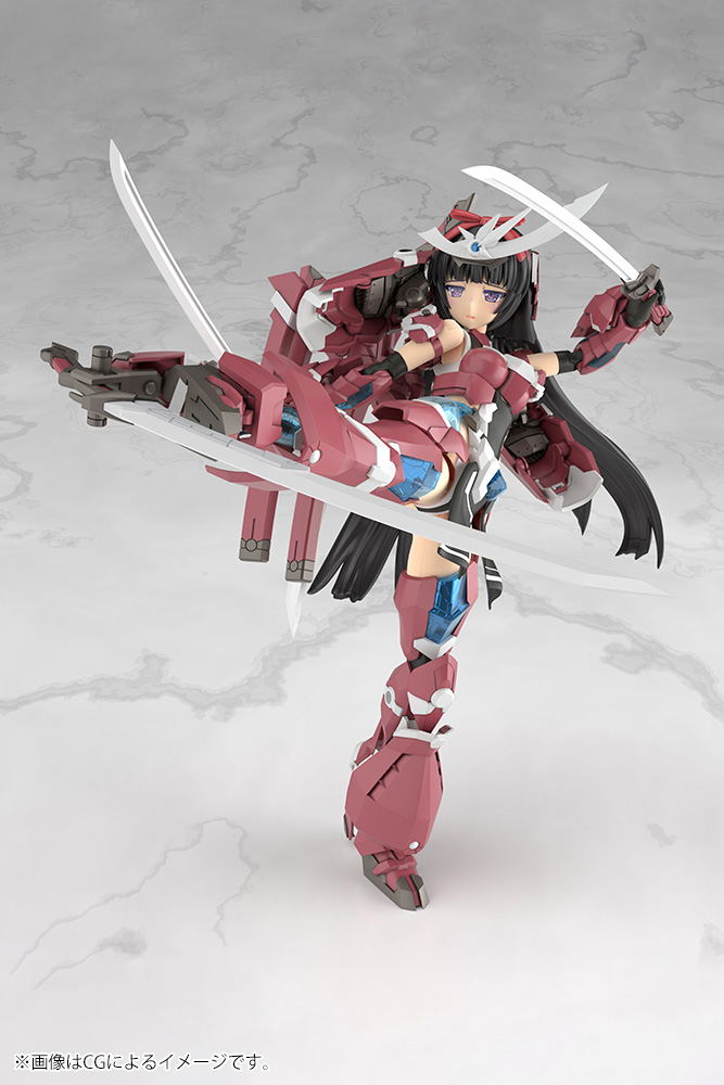 Frame Arms Girl Plastic Model Kit: Grande Scale Magatsuki image 13