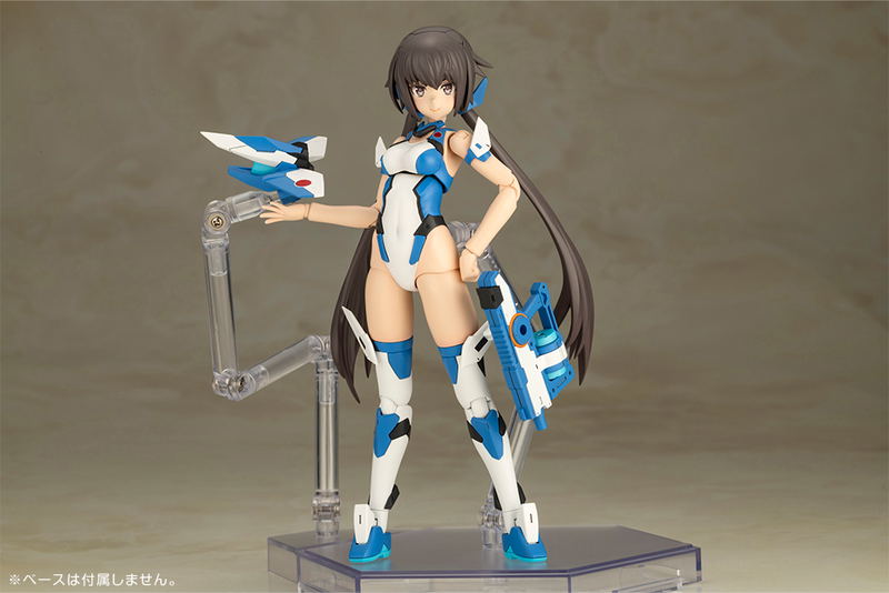 Frame Arms Girl Plastic Model Kit: Stylet Swimsuit Blue Impulse Color Ver. image 10