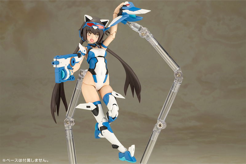 Frame Arms Girl Plastic Model Kit: Stylet Swimsuit Blue Impulse Color Ver. image 12
