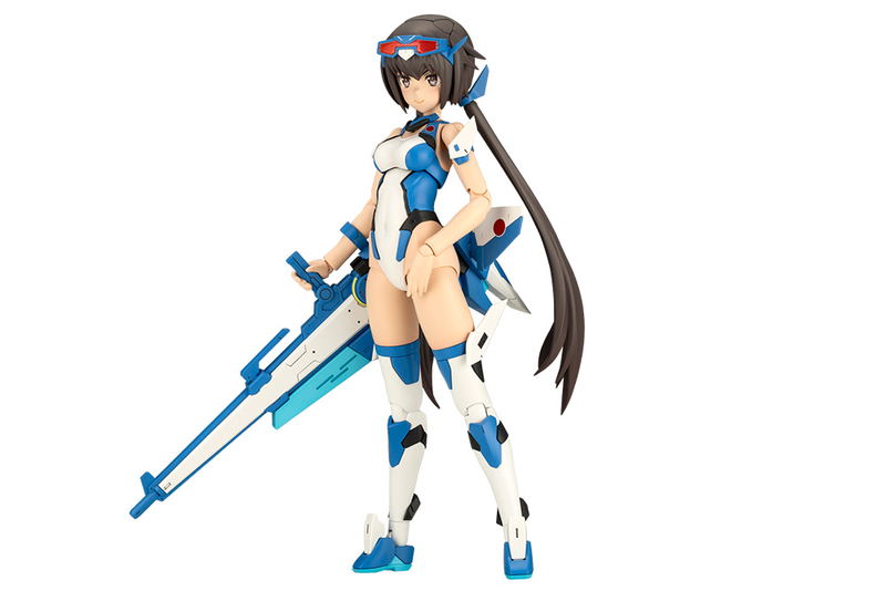Frame Arms Girl Plastic Model Kit: Stylet Swimsuit Blue Impulse Color Ver. image 1