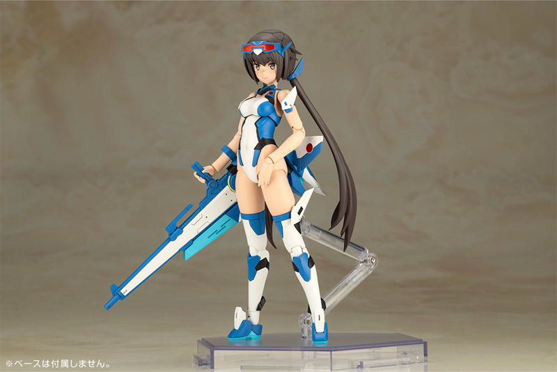 Frame Arms Girl Plastic Model Kit: Stylet Swimsuit Blue Impulse Color Ver. image 2