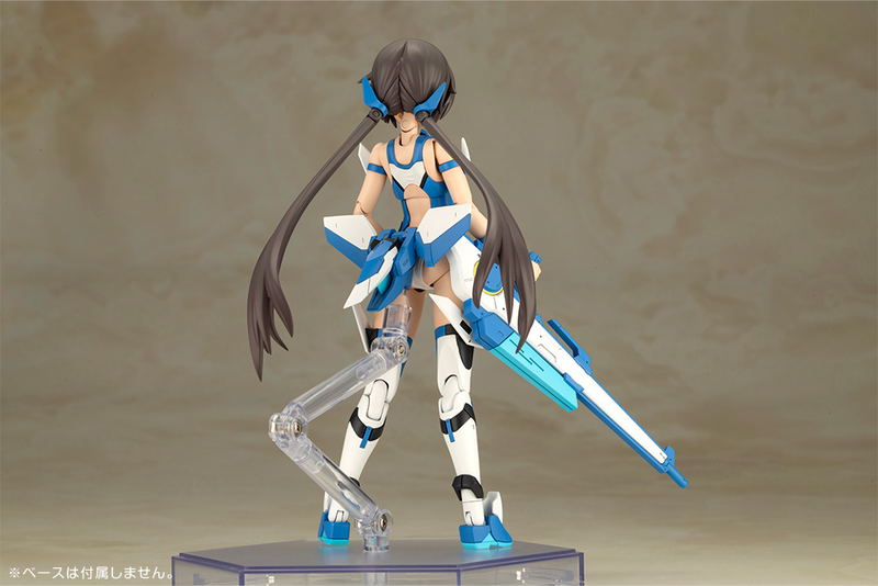 Frame Arms Girl Plastic Model Kit: Stylet Swimsuit Blue Impulse Color Ver. image 3