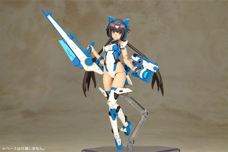 Frame Arms Girl Plastic Model Kit: Stylet Swimsuit Blue Impulse Color Ver. image 6