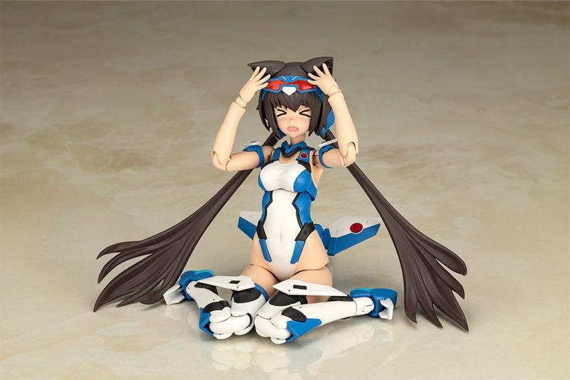 Frame Arms Girl Plastic Model Kit: Stylet Swimsuit Blue Impulse Color Ver. image 8