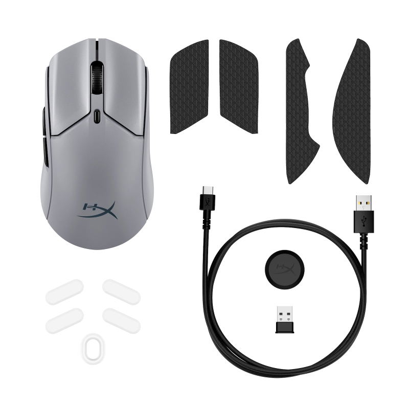 HyperX Pulsefire Haste 2 Pro Wireless Gaming Mouse (Slate Grey) image 7