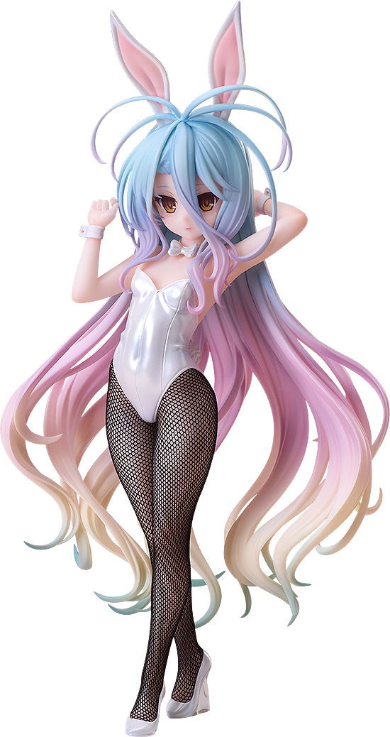 No Game No Life 1/6 Scale Pre-Painted Figure: Shiro Bunny Ver. image 1