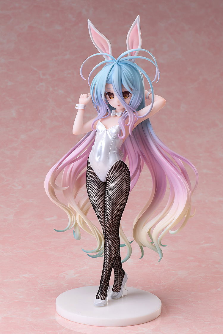 No Game No Life 1/6 Scale Pre-Painted Figure: Shiro Bunny Ver. image 2