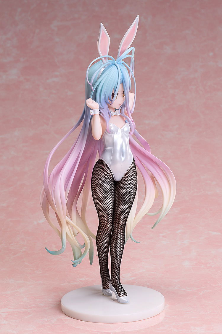 No Game No Life 1/6 Scale Pre-Painted Figure: Shiro Bunny Ver. image 4