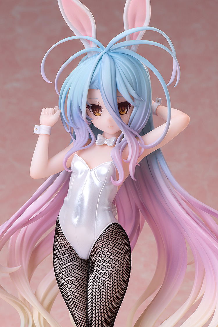 No Game No Life 1/6 Scale Pre-Painted Figure: Shiro Bunny Ver. image 6