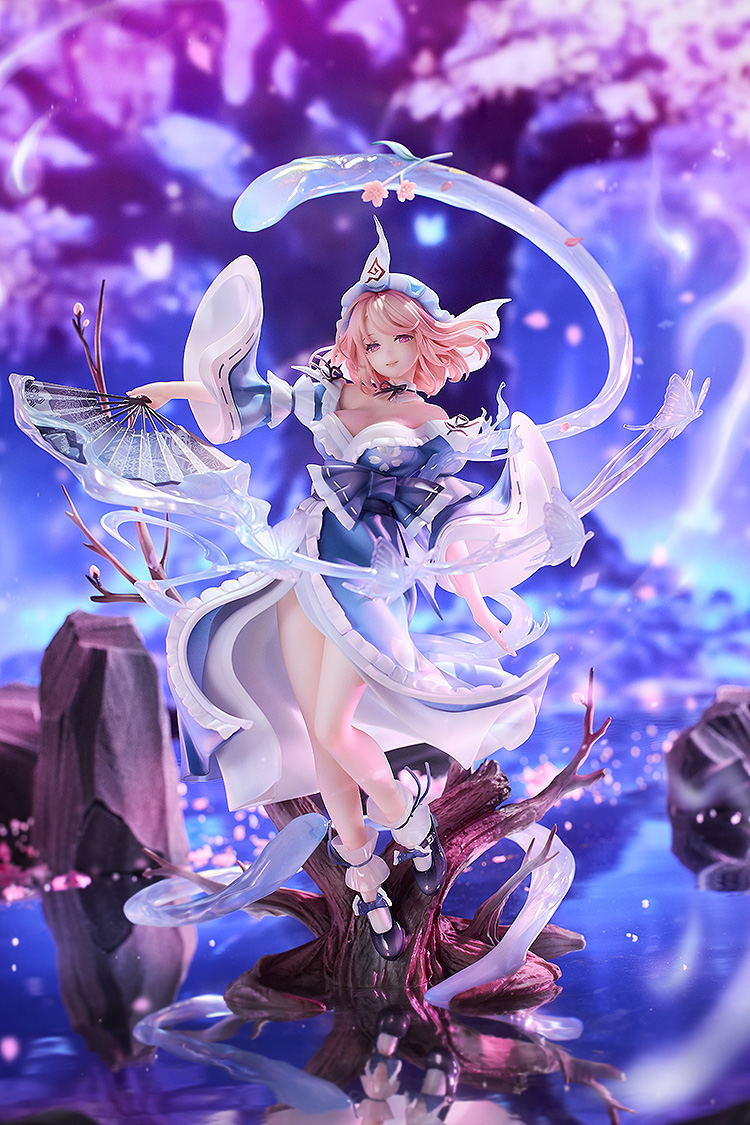 Touhou Project 1/7 Scale Pre-Painted Figure: Saigyouji Yuyuko Natural-Born Ghost Ver. image 12
