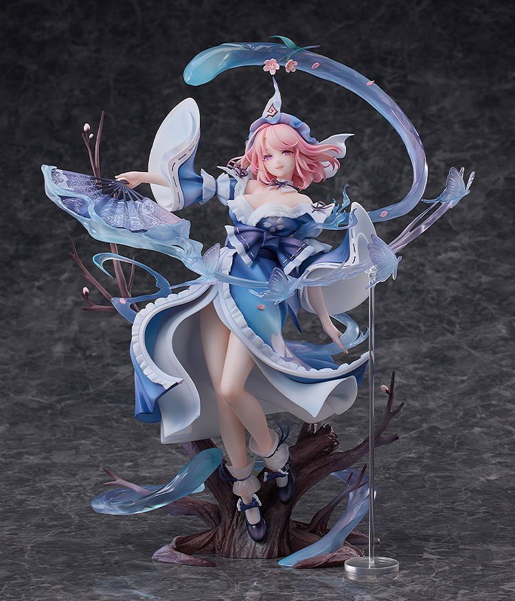 Touhou Project 1/7 Scale Pre-Painted Figure: Saigyouji Yuyuko Natural-Born Ghost Ver. image 2