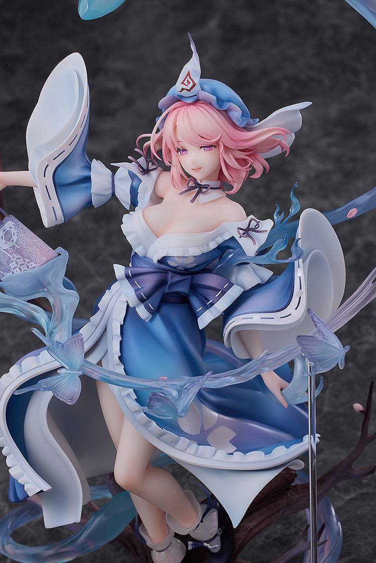 Touhou Project 1/7 Scale Pre-Painted Figure: Saigyouji Yuyuko Natural-Born Ghost Ver. image 6