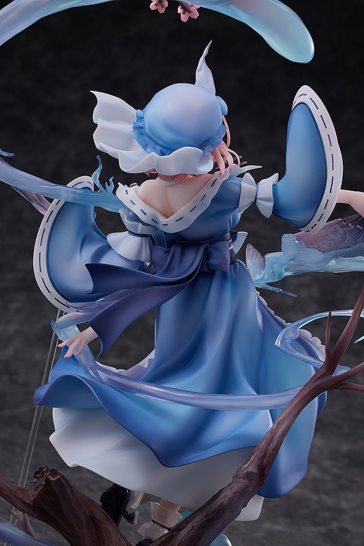 Touhou Project 1/7 Scale Pre-Painted Figure: Saigyouji Yuyuko Natural-Born Ghost Ver. image 8