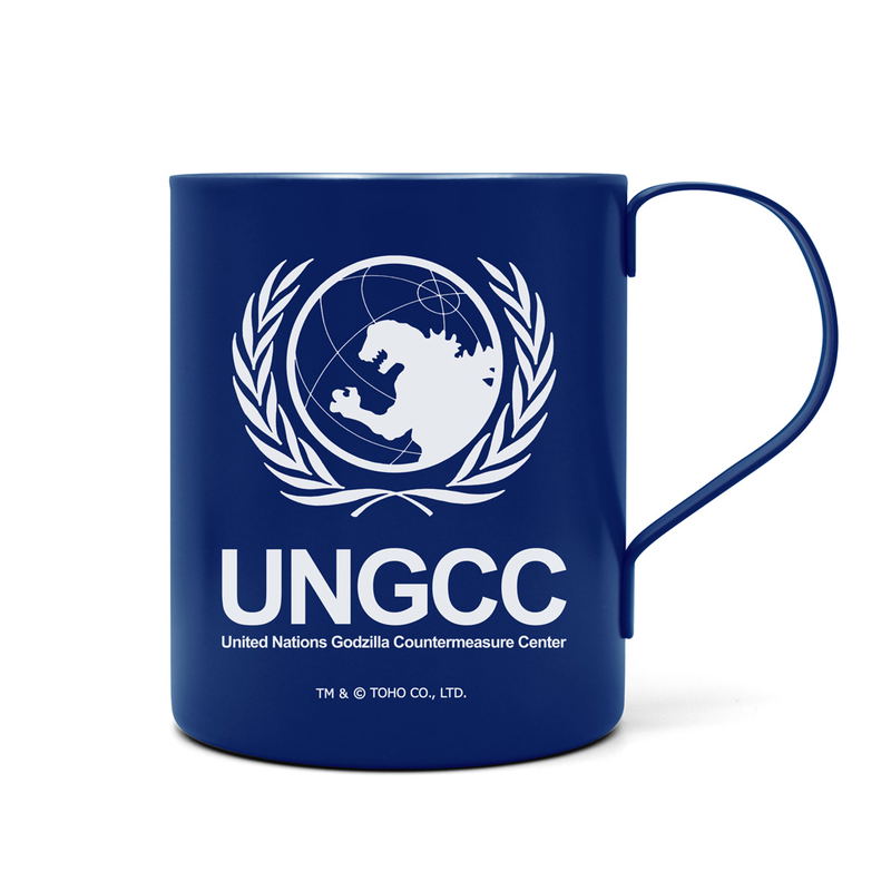 Godzilla - United Nations Godzilla Countermeasure Center Double-Layer Stainless Steel Mug (Painted) image 1