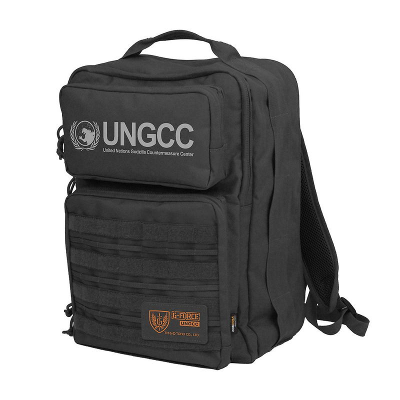Godzilla - United Nations Godzilla Countermeasure Center Functional Backpack (Black) image 1