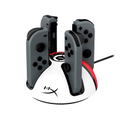 HyperX ChargePlay Quad 2 Nintendo Switch Controller Charger (White / Red) thumbnail 4