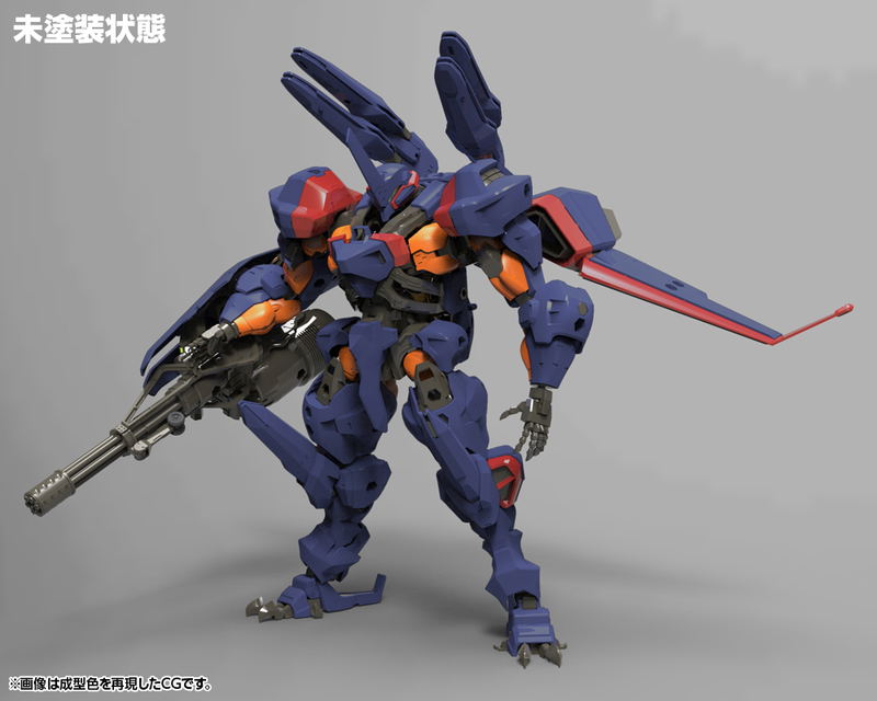 Hexa Gear 1/24 Scale Plastic Model Kit: V-THOR Air Assault Thunderstruck image 14
