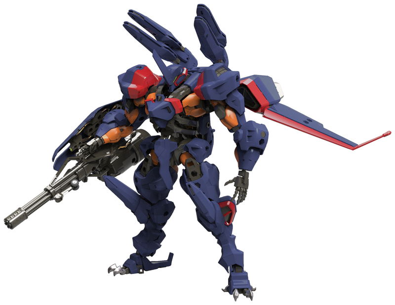 Hexa Gear 1/24 Scale Plastic Model Kit: V-THOR Air Assault Thunderstruck image 1