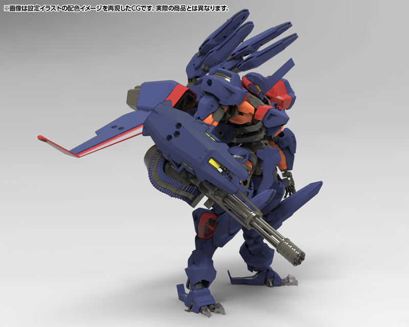 Hexa Gear 1/24 Scale Plastic Model Kit: V-THOR Air Assault Thunderstruck image 4