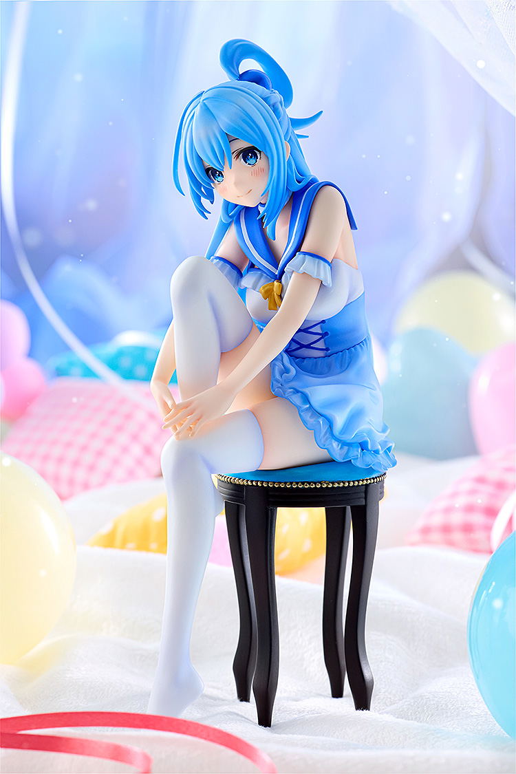 Kono Subarashii Sekai ni Shukufuku wo! Pre-Painted Figure: Aqua Light Novel Negligee Ver. image 5