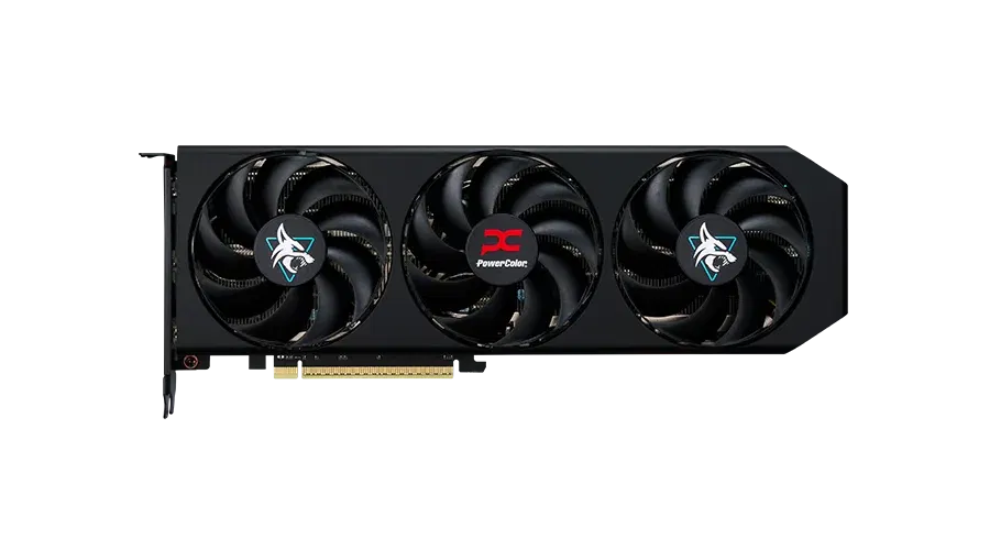 PowerColor Hellhound AMD Radeon RX 9060 XT, 16GB GDDR6, HDMI, 2x