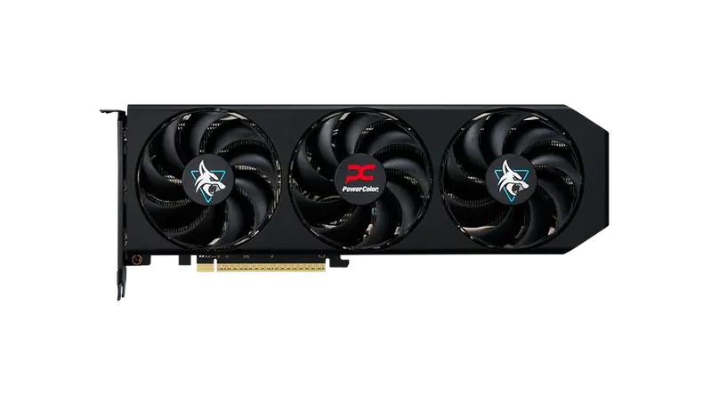 PowerColor Hellhound AMD Radeon RX 9060 XT, 16GB GDDR6, HDMI, 2x DP image 1