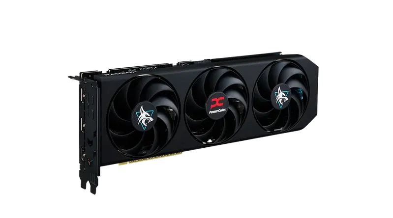 PowerColor Hellhound AMD Radeon RX 9060 XT, 16GB GDDR6, HDMI, 2x DP image 2
