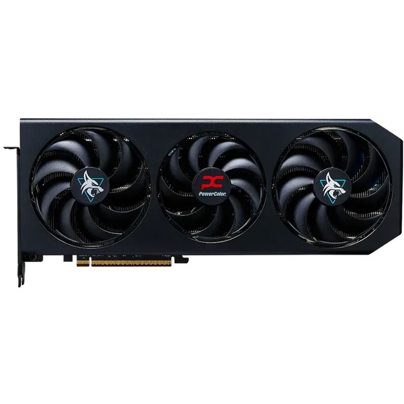 PowerColor Hellhound AMD Radeon RX 9070 XT, 16GB GDDR6, HDMI, 3x DP image 1