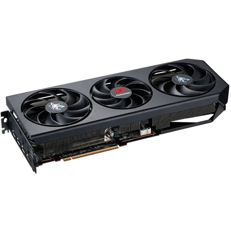 PowerColor Hellhound AMD Radeon RX 9070 XT, 16GB GDDR6, HDMI, 3x DP image 2