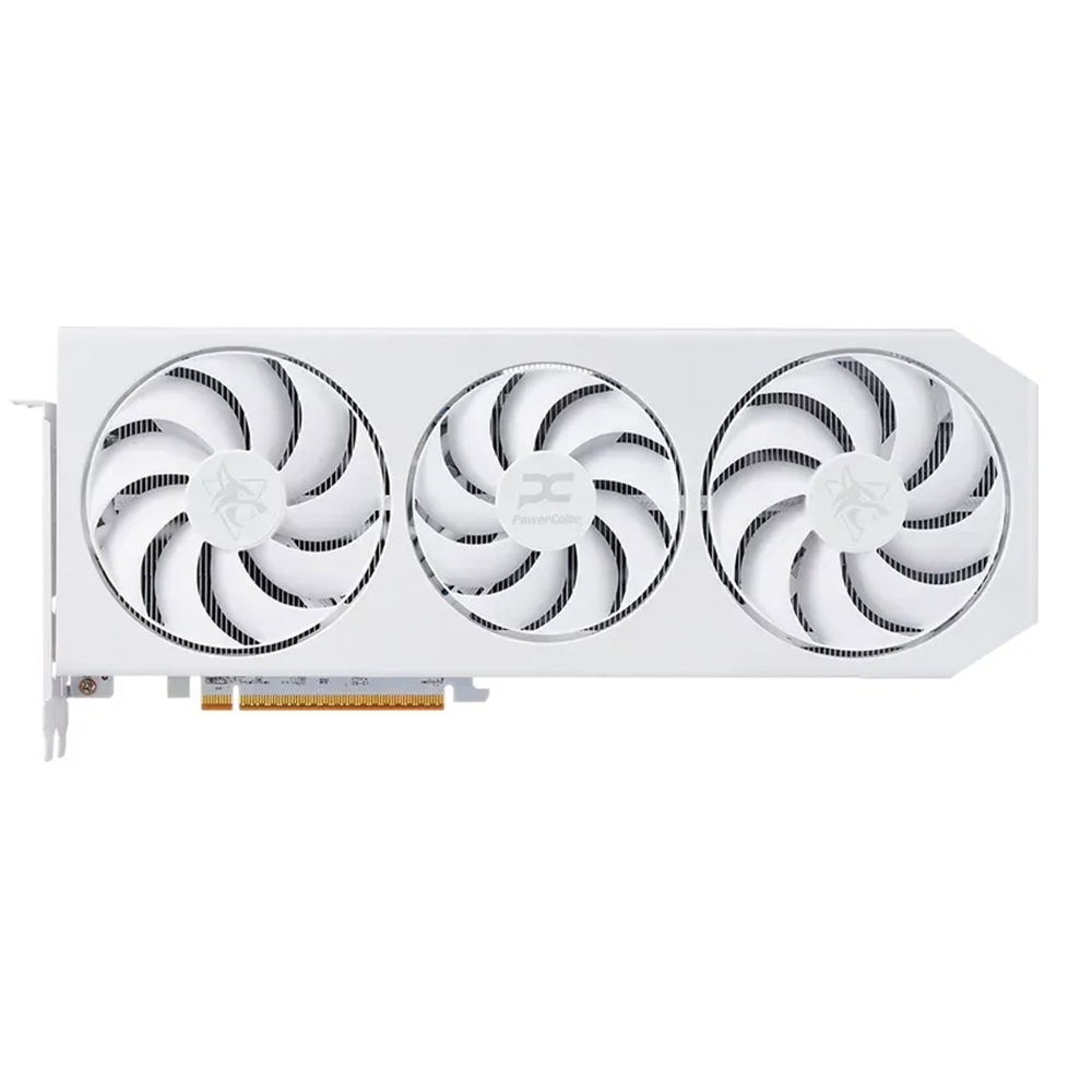 PowerColor Hellhound Spectral White AMD Radeon RX 9070 XT, 16GB