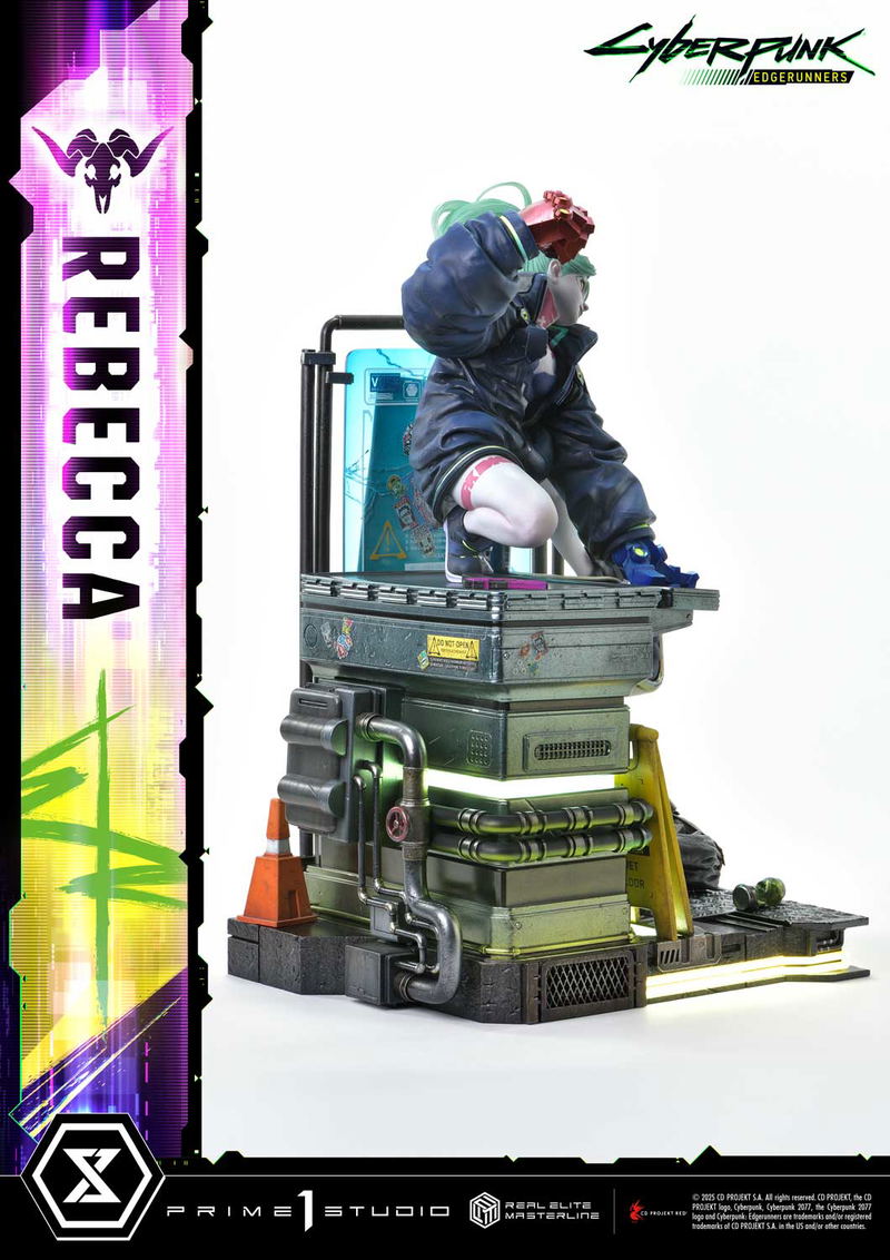 Real Elite Masterline Cyberpunk Edgerunners 1/4 Scale Statue: Rebecca image 16