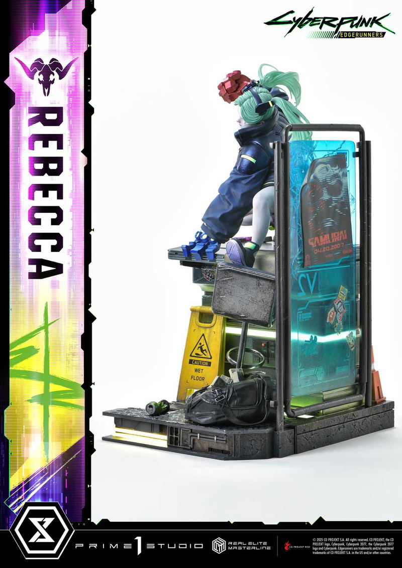 Real Elite Masterline Cyberpunk Edgerunners 1/4 Scale Statue: Rebecca image 18