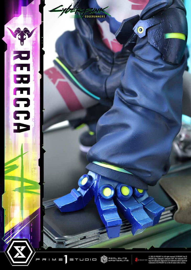Real Elite Masterline Cyberpunk Edgerunners 1/4 Scale Statue: Rebecca image 21