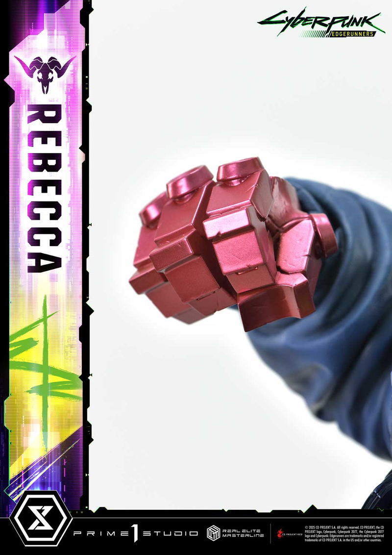 Real Elite Masterline Cyberpunk Edgerunners 1/4 Scale Statue: Rebecca image 22