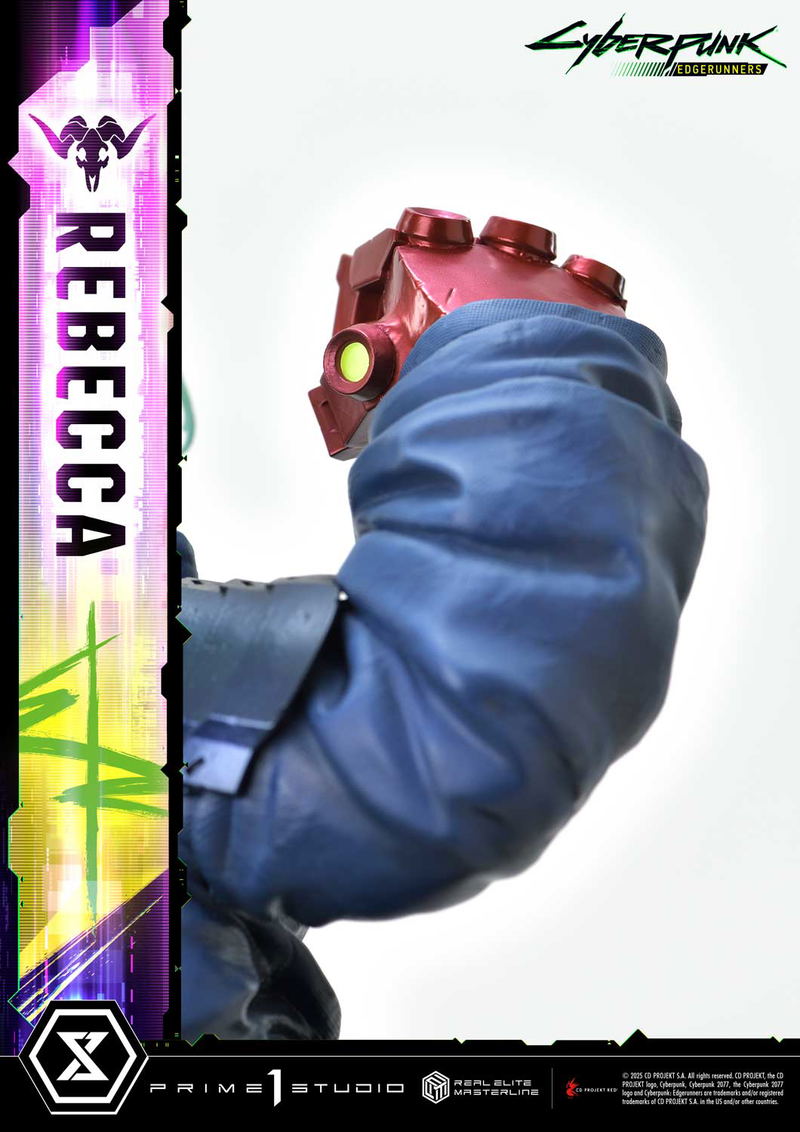 Real Elite Masterline Cyberpunk Edgerunners 1/4 Scale Statue: Rebecca image 23