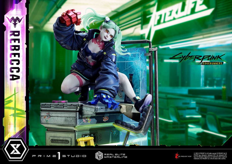 Real Elite Masterline Cyberpunk Edgerunners 1/4 Scale Statue: Rebecca image 27