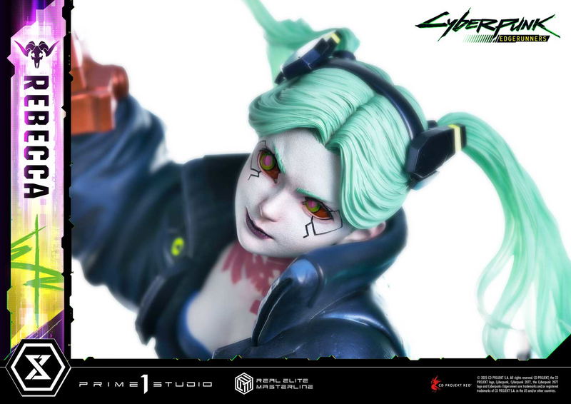 Real Elite Masterline Cyberpunk Edgerunners 1/4 Scale Statue: Rebecca image 40