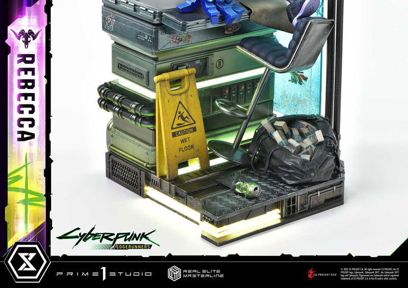 Real Elite Masterline Cyberpunk Edgerunners 1/4 Scale Statue: Rebecca image 42