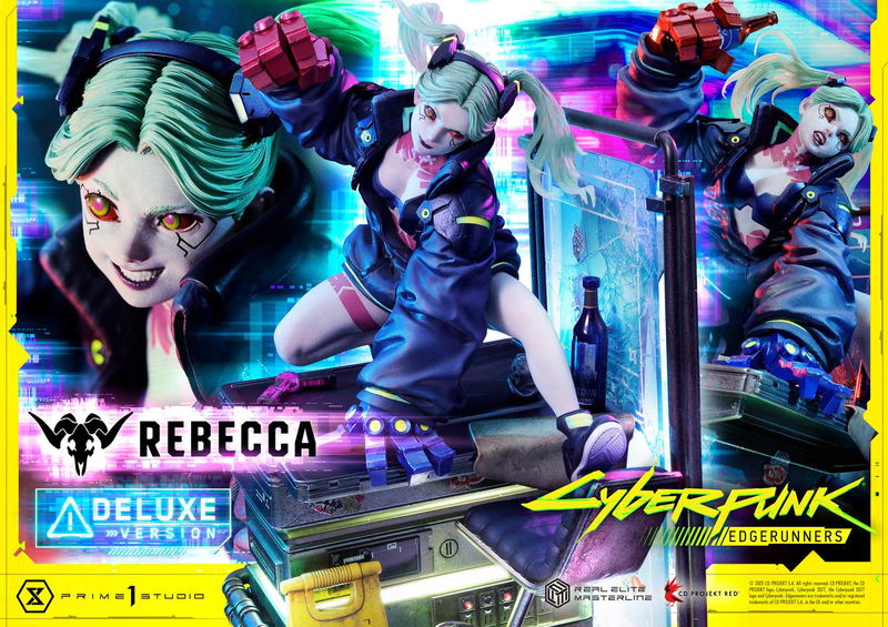 Real Elite Masterline Cyberpunk Edgerunners 1/4 Scale Statue: Rebecca DX Edition image 62