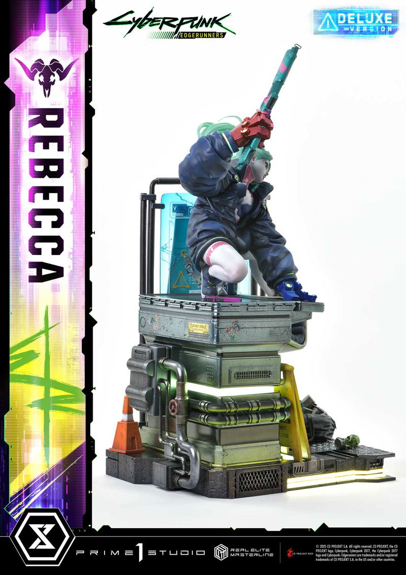 Real Elite Masterline Cyberpunk Edgerunners 1/4 Scale Statue: Rebecca DX Edition image 17