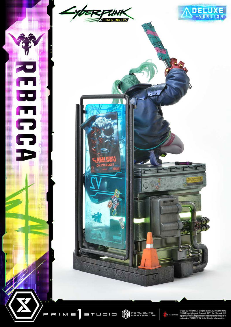 Real Elite Masterline Cyberpunk Edgerunners 1/4 Scale Statue: Rebecca DX Edition image 18