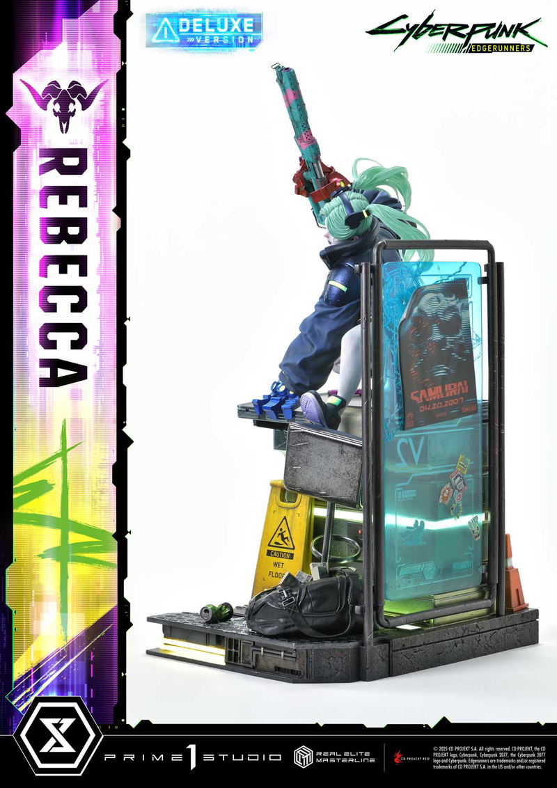 Real Elite Masterline Cyberpunk Edgerunners 1/4 Scale Statue: Rebecca DX Edition image 19