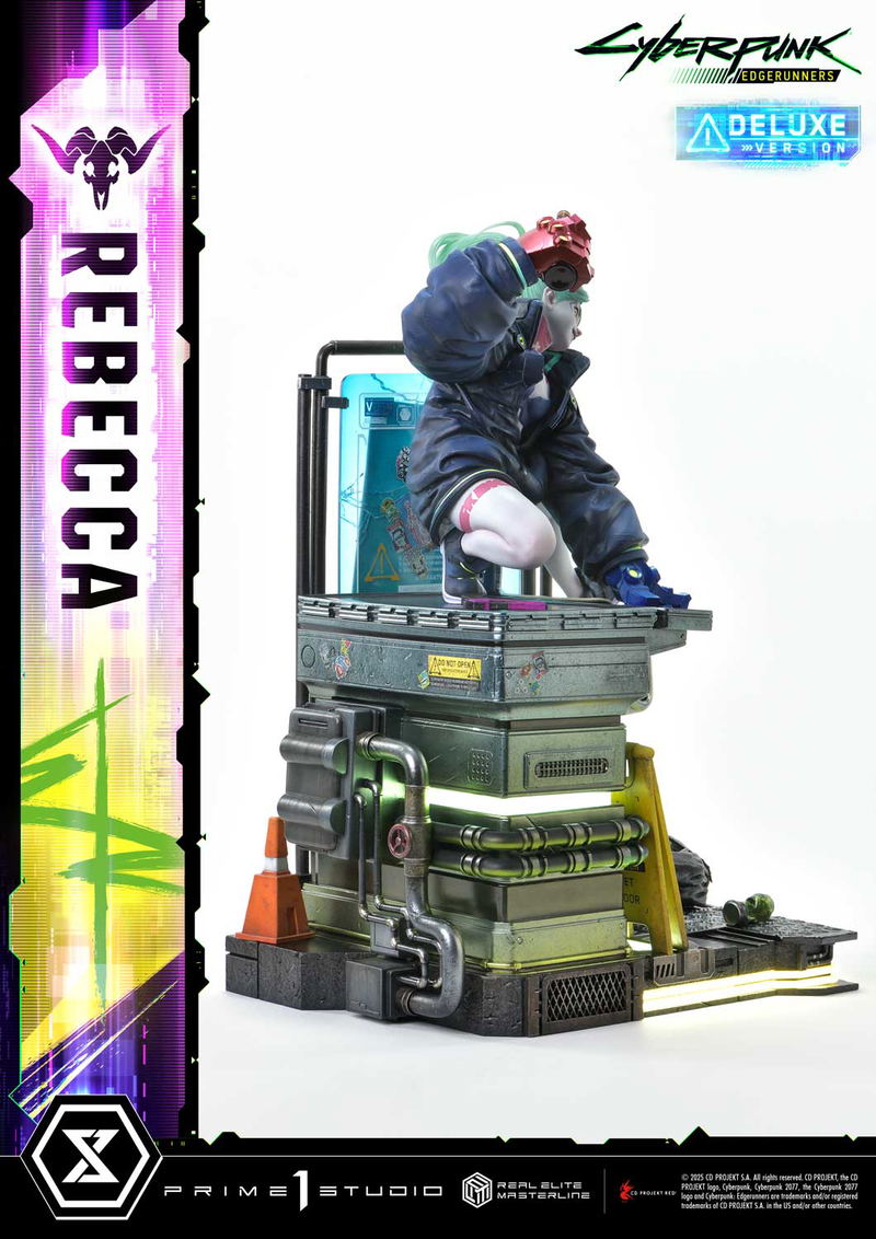 Real Elite Masterline Cyberpunk Edgerunners 1/4 Scale Statue: Rebecca DX Edition image 24