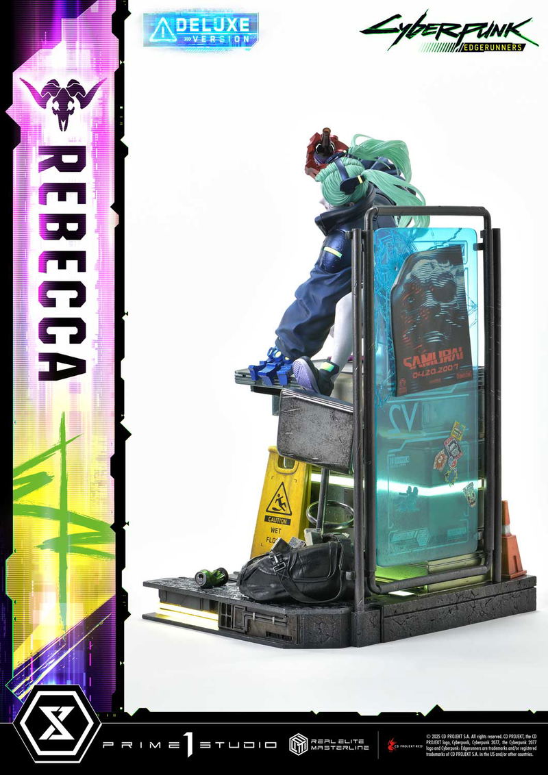 Real Elite Masterline Cyberpunk Edgerunners 1/4 Scale Statue: Rebecca DX Edition image 26
