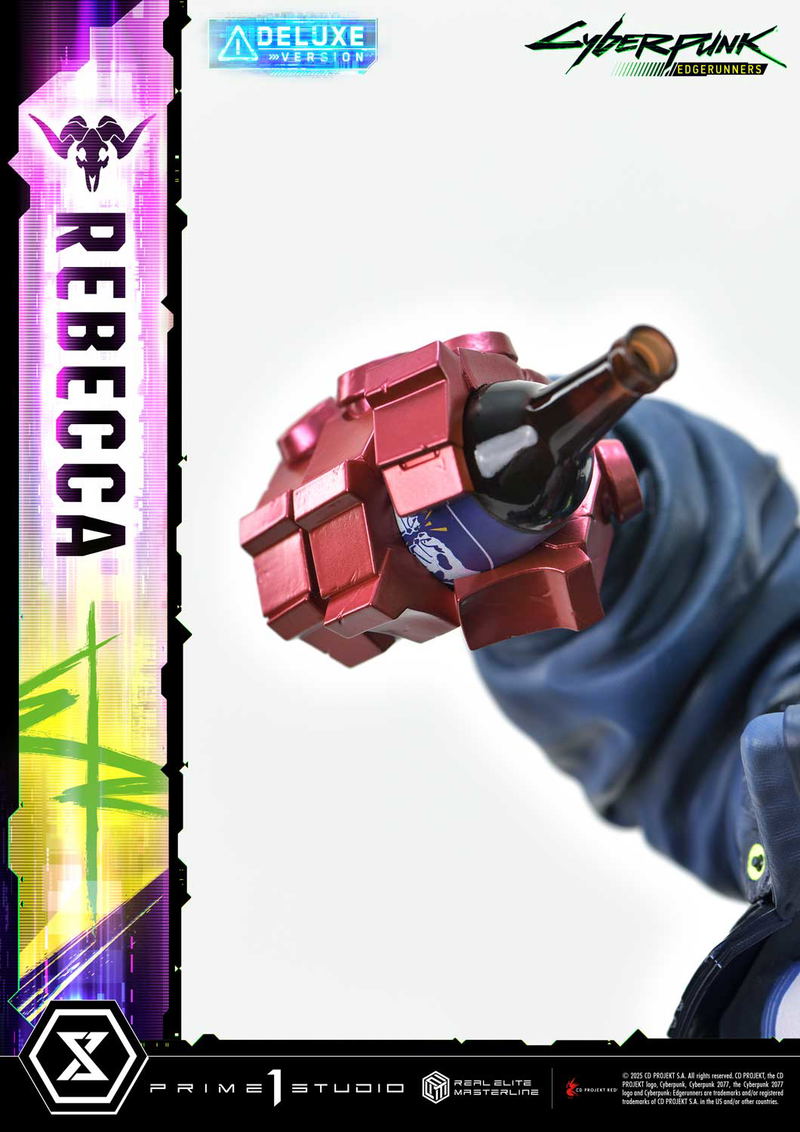 Real Elite Masterline Cyberpunk Edgerunners 1/4 Scale Statue: Rebecca DX Edition image 28