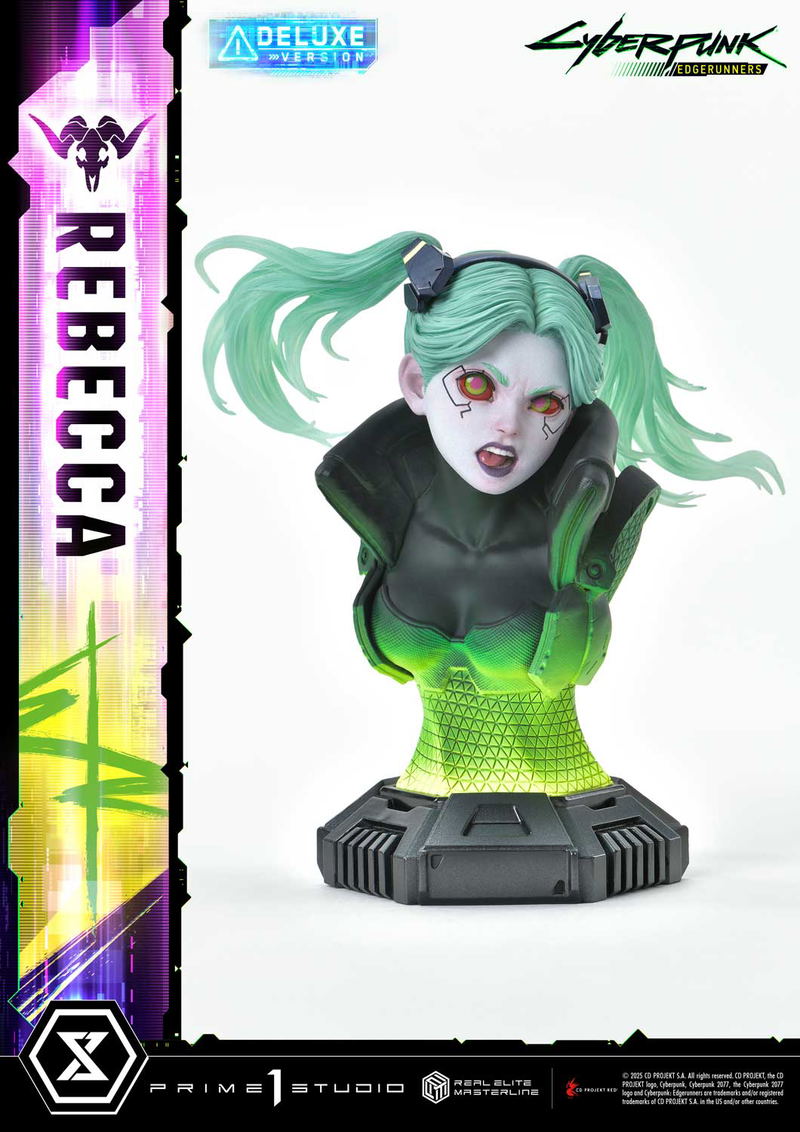 Real Elite Masterline Cyberpunk Edgerunners 1/4 Scale Statue: Rebecca DX Edition image 32