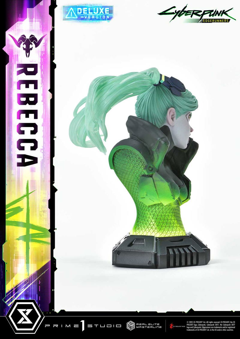 Real Elite Masterline Cyberpunk Edgerunners 1/4 Scale Statue: Rebecca DX Edition image 33
