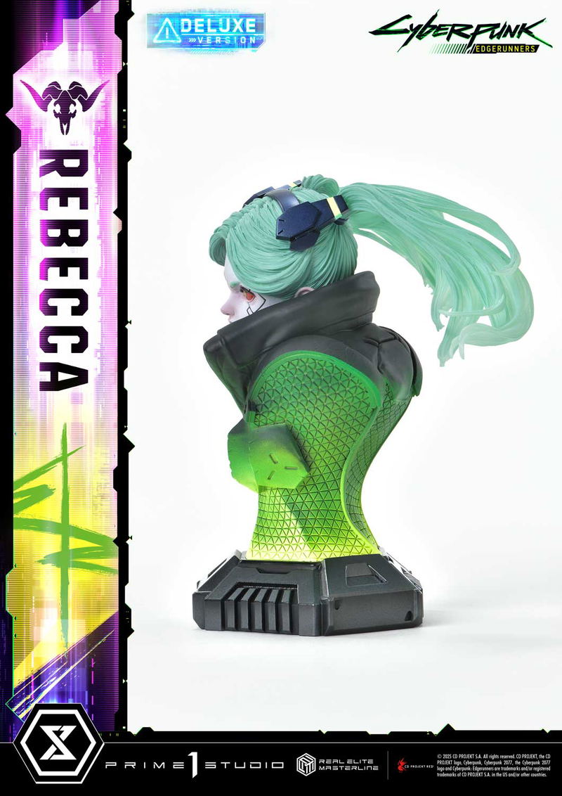 Real Elite Masterline Cyberpunk Edgerunners 1/4 Scale Statue: Rebecca DX Edition image 35
