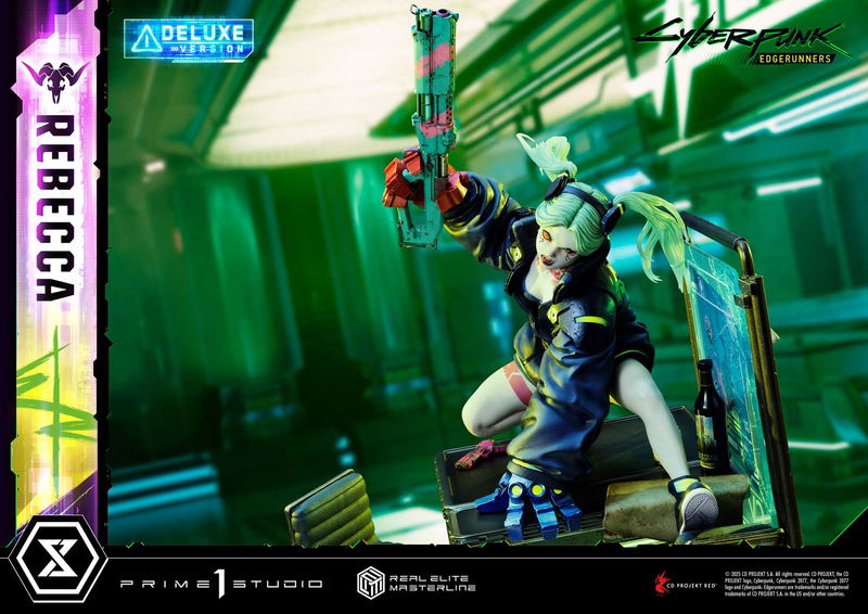 Real Elite Masterline Cyberpunk Edgerunners 1/4 Scale Statue: Rebecca DX Edition image 37