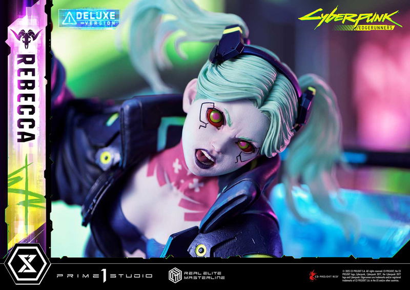 Real Elite Masterline Cyberpunk Edgerunners 1/4 Scale Statue: Rebecca DX Edition image 39